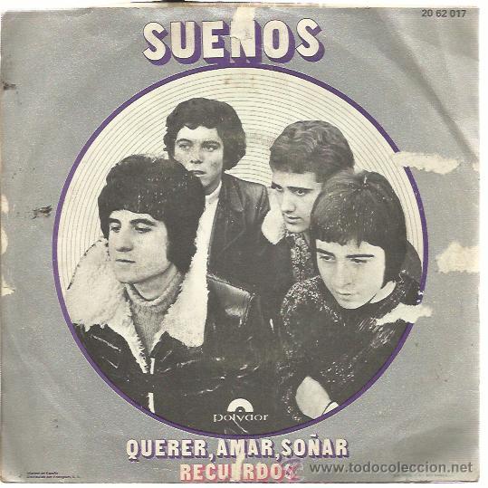 Discos de vinilo: SUE&Ntilde;OS Sg PHILIPS 1970 querer amar so&ntilde;ar/ recuerdos - Foto 2