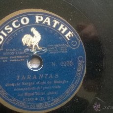 Discos de vinilo: DISCO PIZARRA TARANTAS CARTAGENERAS EL COJO DE MALAGA MIGUEL BORRULL