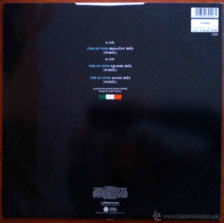 Discos de vinilo: BLACK BOX, RIDE ON TIME REMIX - MAXI SINGLE VINILO 3 TEMAS - Foto 2