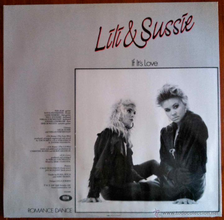 Discos de vinilo: LILI & SUSSIE, OH MAMA - MAXI SINGLE VINILO 2 TEMAS - Foto 2