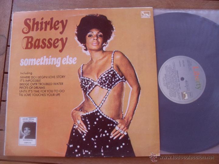 Discos de vinilo: SHIRLEY BASSEY LP SOMETHING ELSE MADE IN SPAIN 1980 - Foto 1