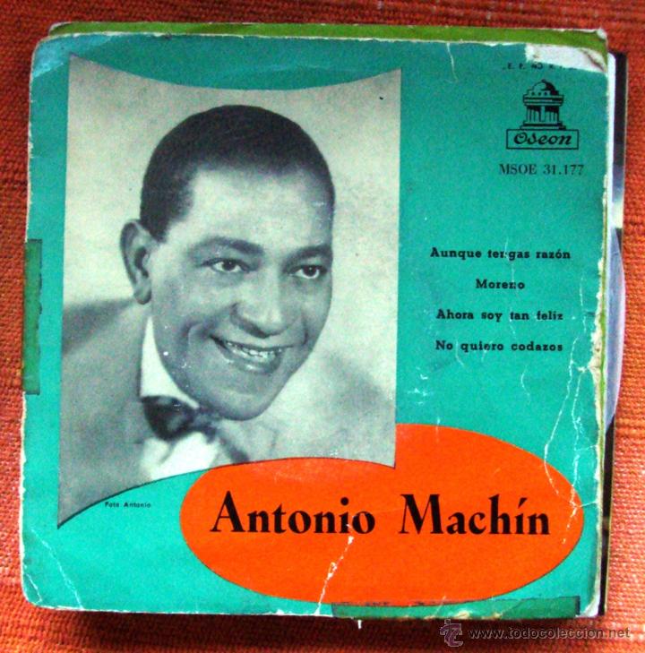 Discos de vinilo: Lote Vinilo Single EP de Antonio Machin y dos singles - Foto 1
