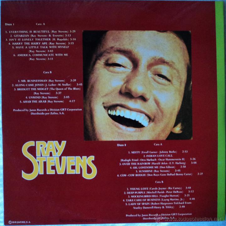Discos de vinilo: Ray Stevens - Grandes Exitos - Edici&oacute;n de 1978 de Espa&ntilde;a - Doble - Foto 2