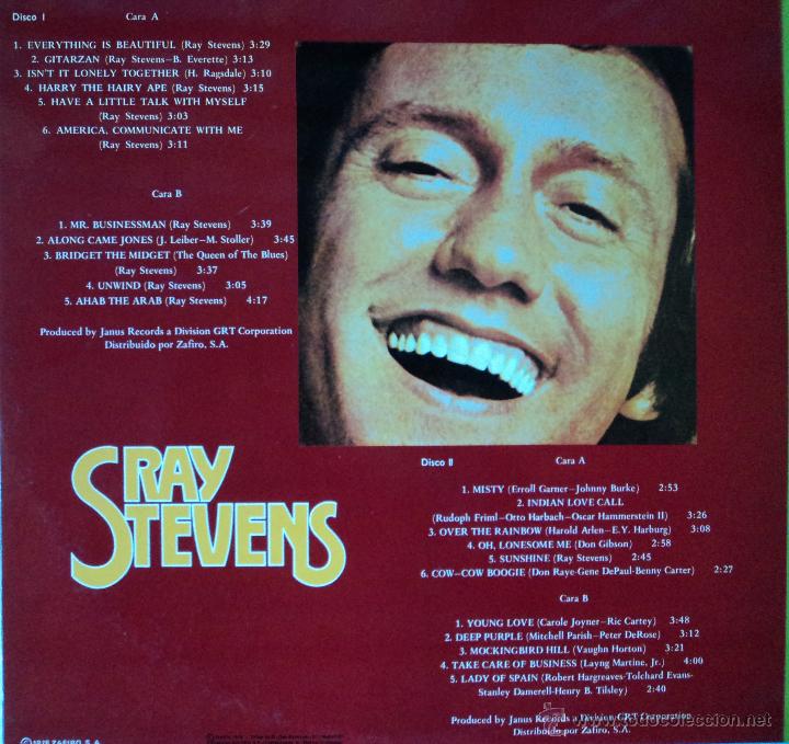 Discos de vinilo: Ray Stevens - Grandes Exitos - Edici&oacute;n de 1978 de Espa&ntilde;a - Doble - Foto 3