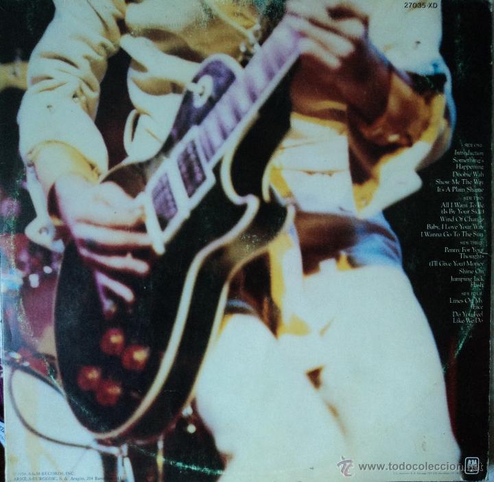 Discos de vinilo: Peter Frampton - Comes Alive - Edici&oacute;n de 1976 de Espa&ntilde;a - Doble - Foto 2