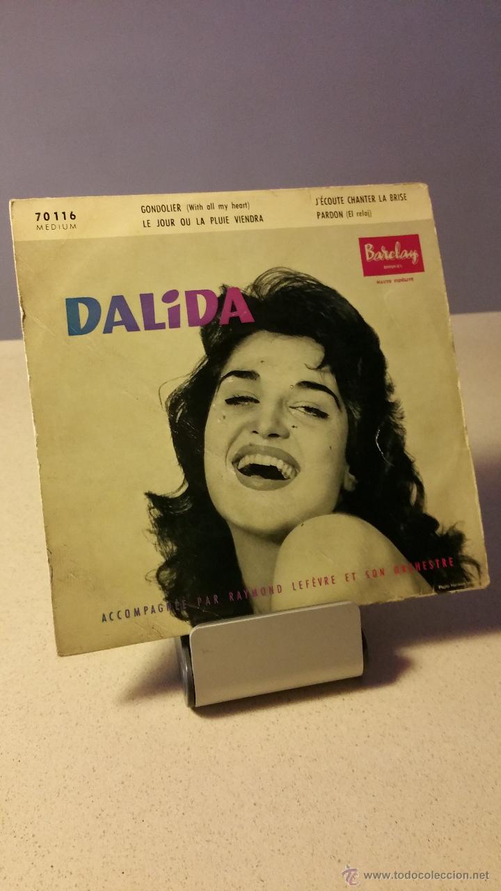 Discos de vinilo: DALIDA GONDOLIER +3 EP - Foto 1