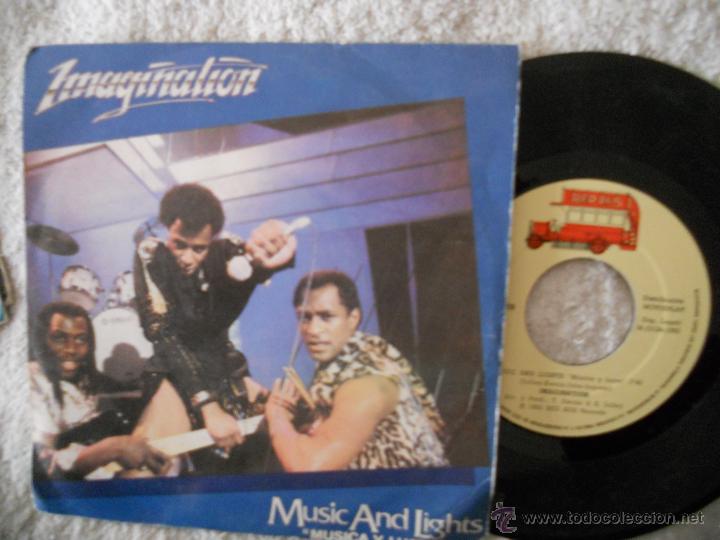 Discos de vinilo: IMAGINATION-SINGLE MUSICA Y LUCES-1982 - Foto 1