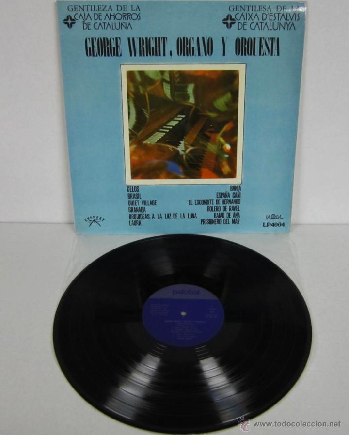 Discos de vinilo: GEORGE WRIGHT ORGANO Y ORQUESTA - LP - PALOBAL 1963 SPAIN - Foto 1