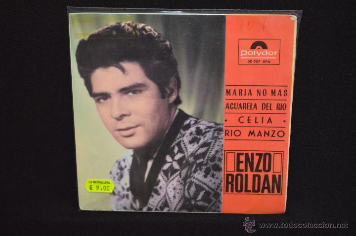Discos de vinilo: ENZO ROLDAN - MARIA NO MAS +3 - EP - Foto 1