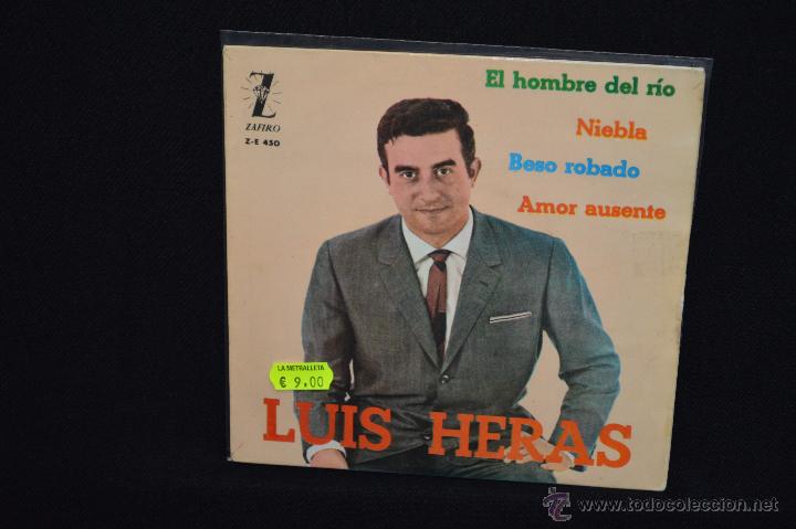 Discos de vinilo: LUIS HERAS - BESO ROBADO +3 - EP - Foto 1