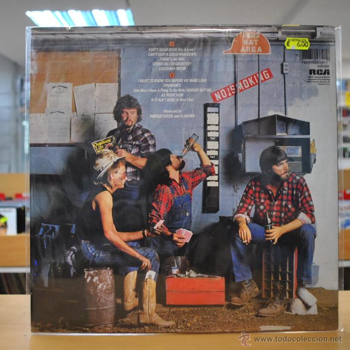 Discos de vinilo: ALABAMA - 40 HOUR WEEK - LP - Foto 2