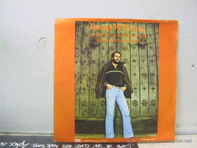 Discos de vinilo: JOSEP M&ordf; PICAS - LA FONT DE LA MANDRA + 3 - EDA 1977 - Foto 1