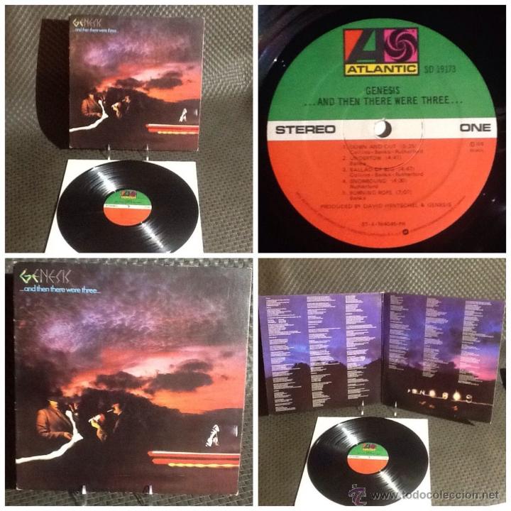 Discos de vinilo: GENESIS / and then there were there 1978 !! RARA 1&ordf; ORIG. EDIT. USA !! TODO EXCELENTE !!!!!!!!!!!!
