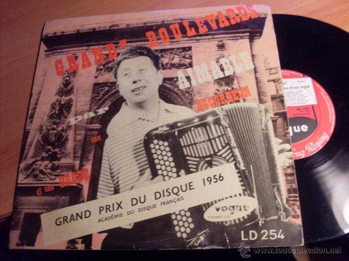 Discos de vinilo: AIMABLE (GRANDS BOULEVARDS) LP 10 INCH FRANCIA (B-10) - Foto 1