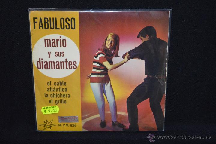 Discos de vinilo: MARIO Y SUS DIAMANTES - EL CABLE +3 - EP - Foto 1