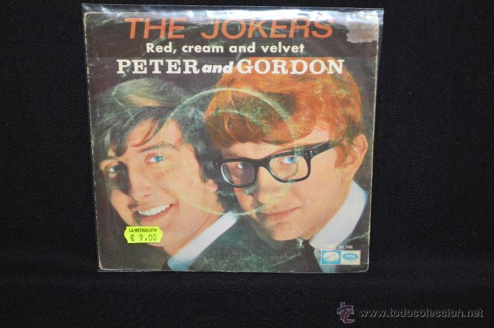 Discos de vinilo: PETER AND GORDON - THE JOKERS +1 - SINGLE - Foto 1
