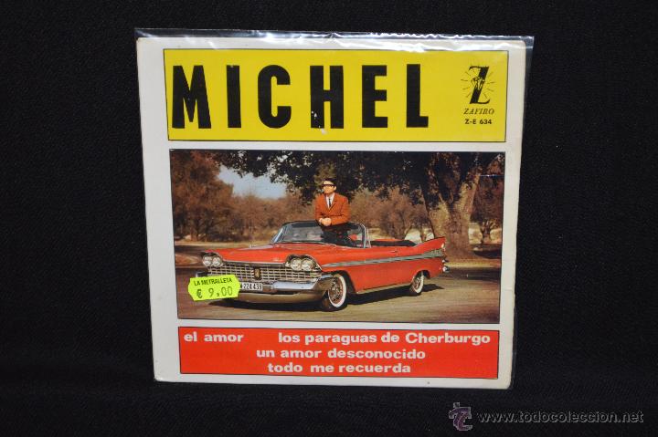 Discos de vinilo: MICHEL - LOS PARAGUAS DE CHERBURGO +3 - EP - Foto 1