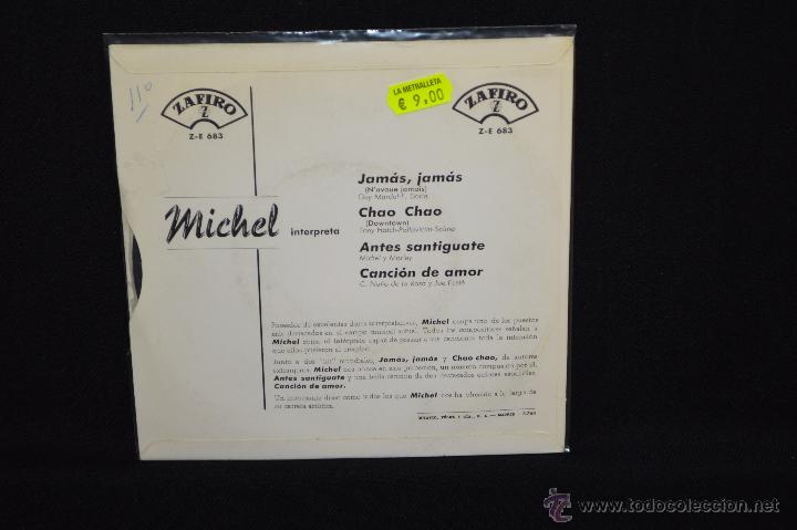 Discos de vinilo: MICHEL - JAMAS, JAMAS +3 - EP - Foto 2