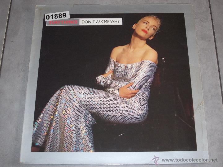 Discos de vinilo: EURYTHMICS - DONT ASK ME WHY - MAXI - Foto 1