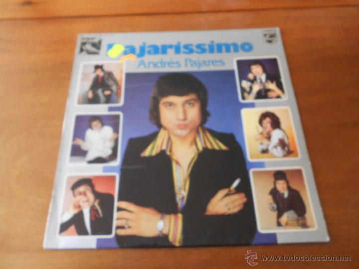Discos de vinilo: ANDR&Eacute;S PAJARES: PAR&Iacute;SIMO 1975 - Foto 1