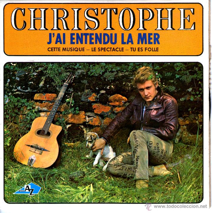 Discos de vinilo: CHRISTOPHE (JAI ENTENDU LA MER +3) - Foto 1