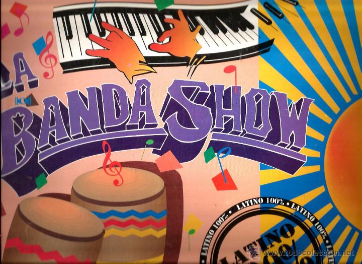 Discos de vinilo: LP LA BANDA SHOW : LATINO 100% - Foto 1