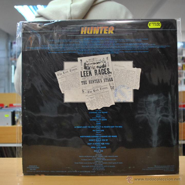 Discos de vinilo: HUNTER - HUNTER - LP - Foto 2