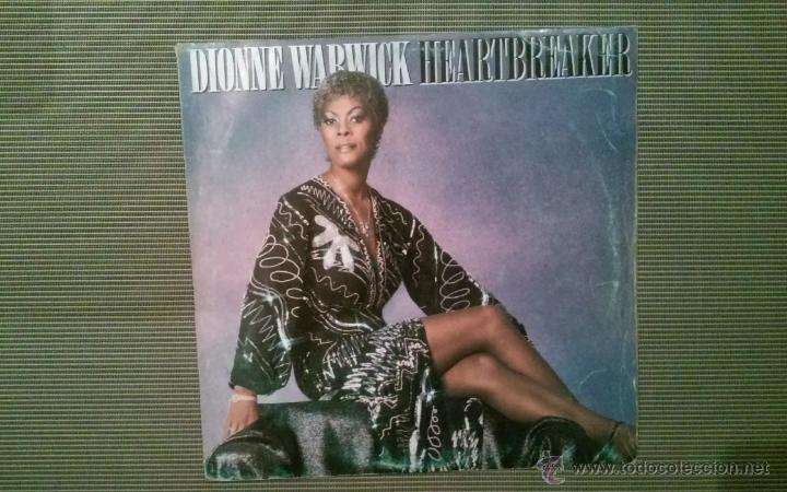 Discos de vinilo: dionne warwick-heartbreaker - Foto 1