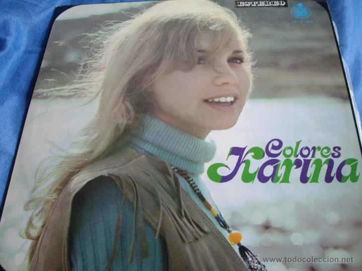 Discos de vinilo: karina colores-edicion original 1971 - Foto 1