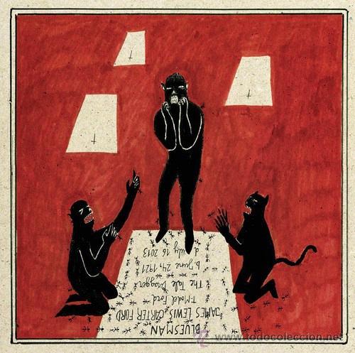 Discos de vinilo: LP GUADALUPE PLATA VINILO ROJO PUNK BLUES