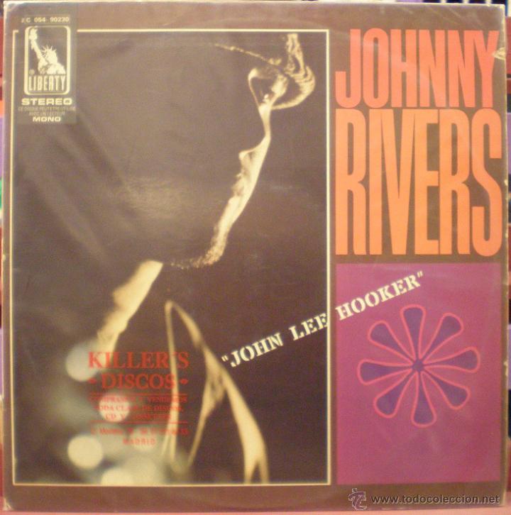 Discos de vinilo: Johnny Rivers - John Lee Hooker - Foto 1