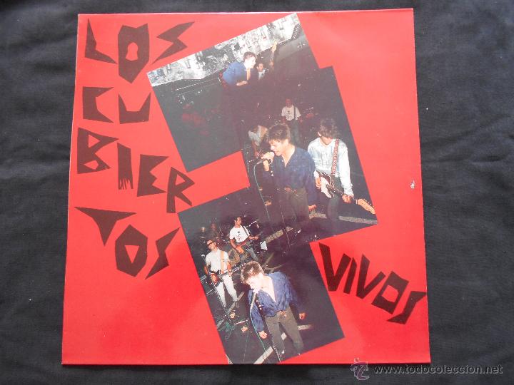 Discos de vinilo: LP LOS CUBIERTOS // EN VIVO - Foto 1