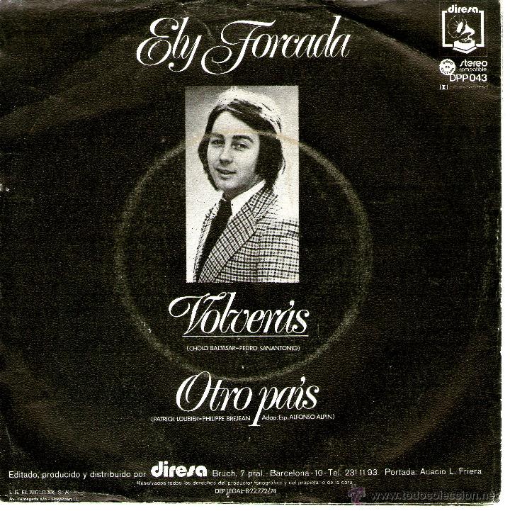 Discos de vinilo: LY FORCADA VOLVERAS OTRO PAIS - Foto 2