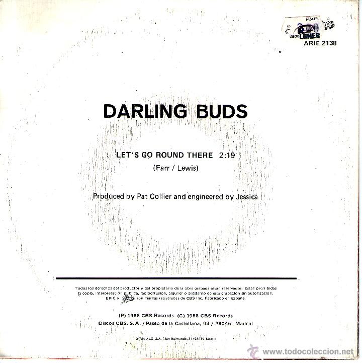 Discos de vinilo: THE DARLING BUDS, LETS GO ROUND THERE - Foto 2