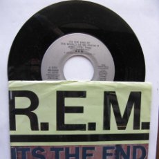 Discos de vinilo: R.E.M. REM IT'S THE END OF THE WORLD AS WE KNOW IT(AND FEEL FINE) - U.S.A. - IRS-53220 - 1987. Lote 48414258