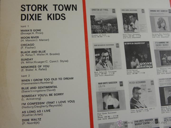 Discos de vinilo: STORK TOWN DIXIE -LP -EDIC. HOLANDESA - Foto 2