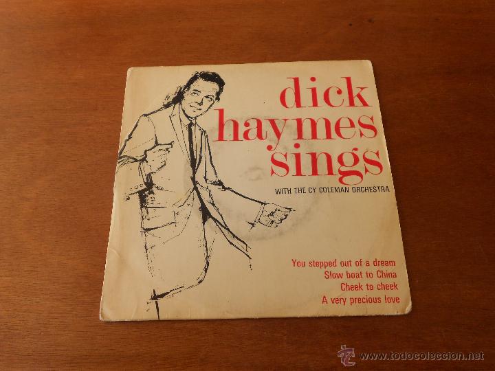 Discos de vinilo: EP VINILO: DICK HAYMES SINGS, A&Ntilde;O 1965 - Foto 1
