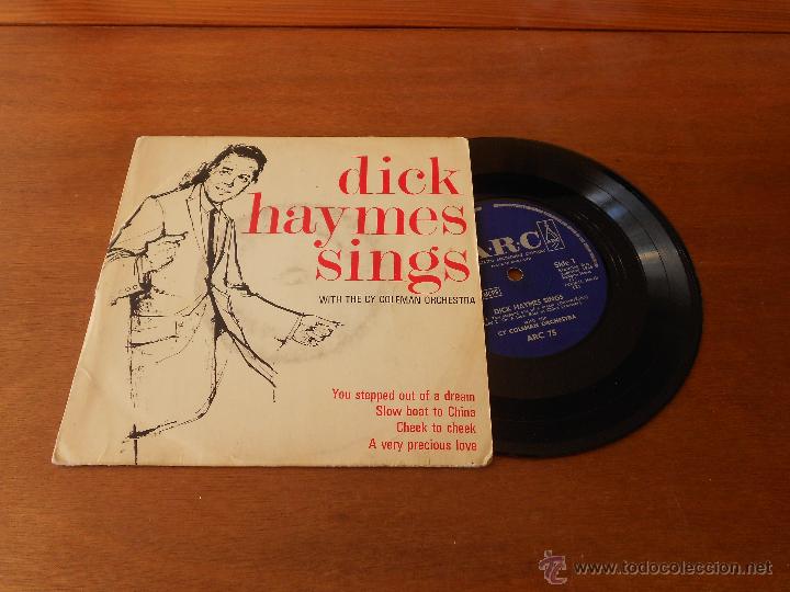 Discos de vinilo: EP VINILO: DICK HAYMES SINGS, A&Ntilde;O 1965 - Foto 3