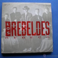 Discos de vinilo: LOS REBELDES REBECA SINGLE 1990 PROMO SOLO CARA A PDELUXE