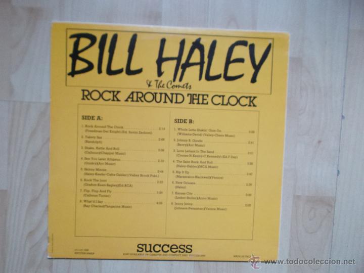 Discos de vinilo: BILL HALEY & THE COMETS - ROCK AROUND THE CLOCK -1989 - Foto 2