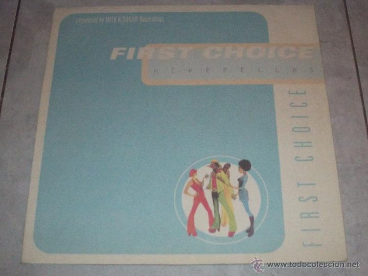 Discos de vinilo: FIRST CHOICE - ACAPPELLAS - MAXI - LV - - Foto 1