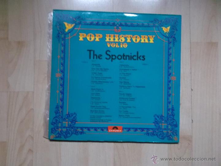 Discos de vinilo: THE SPOTNICKS POP HISTORY 1971 DOBLE LP - Foto 3