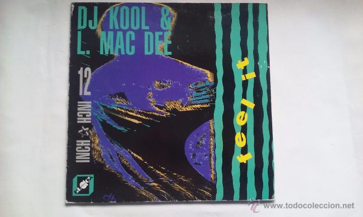 Discos de vinilo: DJ KOOL & L. MAC DEE - FEEL IT - 1990 - Foto 1