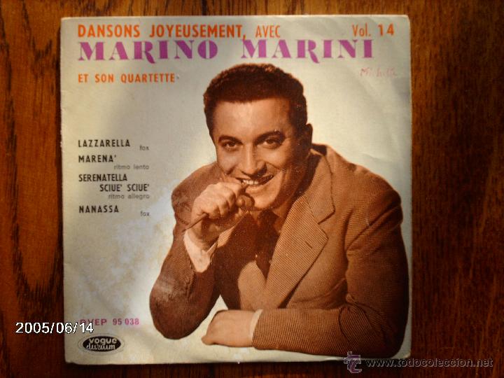 Discos de vinilo: marino marini et son quartette  -  lazzarella  +  3 - Foto 1