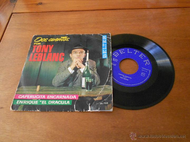 Discos de vinilo: SINGLE VINILO: TONY LEBLANC. DOS CUENTOS - Foto 2