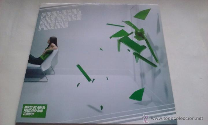 Discos de vinilo: PROTOCOL - SHE WAITS FOR ME - 2005 - Foto 1