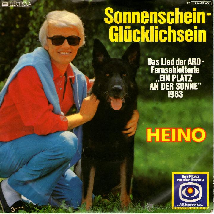 Discos de vinilo: HEINO: SONNENSCHEIN GLUCKLICHSEIN - Foto 1