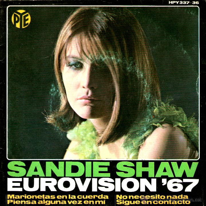 Discos de vinilo: SANDIE SHAW - EUROVISION67 - Foto 1