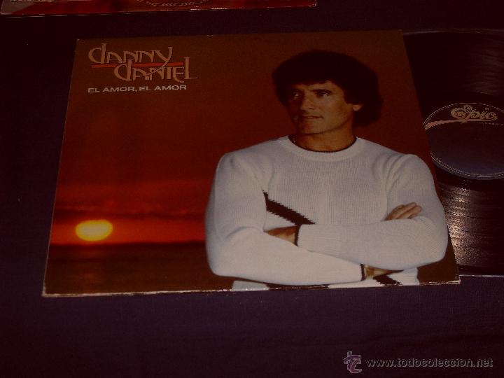 Discos de vinilo: DANNY DANIEL LP. EL AMOR, EL AMOR. MADE IN SPAIN. 1982 - Foto 1