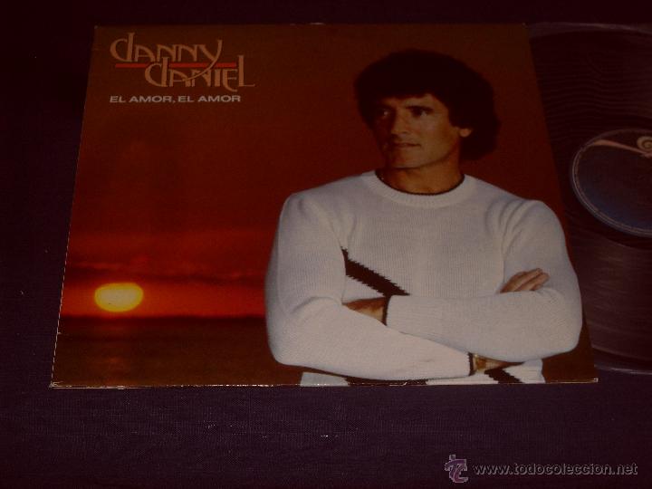 Discos de vinilo: DANNY DANIEL LP. EL AMOR, EL AMOR. MADE IN SPAIN. 1982 - Foto 1